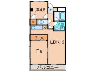 ファミーユ白川の物件間取画像